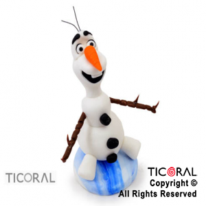 ADORNO OLAF DE FROZEN PORCELANA FRIA x 1